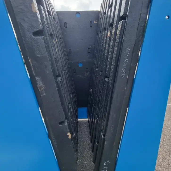 Krossplattor för käftkrossar